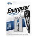 Energizer Ultimate Lithium 6F22/9V Batteri
