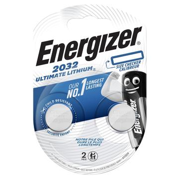 Energizer Ultimate Lithium CR2032-batterier - 3V