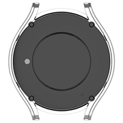 Enkay Samsung Galaxy Watch6 Cover med Hærdet Glas - 40mm - Sølv