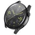 Enkay Huawei Watch GT 3 Cover med Hærdet Glas - 46mm - Sort