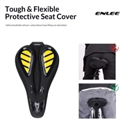 Enlee EN-330 Vandtæt cykelsadelbetræk med silikonepolstring