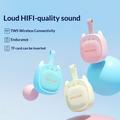 Erazer K15 bærbar Bluetooth-højttaler med katteører - 5W - beige