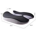 Ergonomisk bilsædepude i mesh med memory-skum - sort