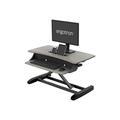 Ergotron WorkFit-Z Mini sidde-stående skrivebordskonverter - sort
