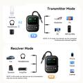 Essager ES-BT30 2-i-1 Bluetooth-lydadapter - RX/TX - Sort