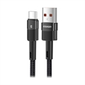 Essager Quick Charge 3.0 USB-C Kabel - 66W - 0.5m - Sort