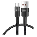 Essager Quick Charge 3.0 USB-C Kabel - 66W - 1m - Sort