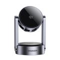 Essager T50 Qi 2.2 3-i-1 magnetisk trådløs oplader - 25W - grå