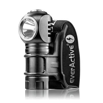EverActive FL-55R 2-i-1 LED-lommelygte/forlygte - 500 Lumen