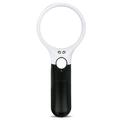 EverActive MG-01 3x/45x forstørrelsesglas med LED-baggrundsbelysning - hvid / sort