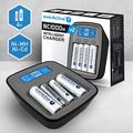 EverActive NC-1000M v2 Ni-MH/Ni-Cd professionel batterioplader - 4x AAA/AA