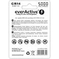 EverActive Professional Line EVHRL14-5000 Genopladelige C-batterier 5000mAh - 2 stk.