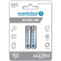 EverActive Silver Line EVHRL03-800 Genopladelige AAA-batterier 800mAh