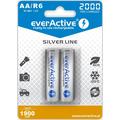 EverActive Silver Line EVHRL6-2000 Genopladelige AA-batterier 2000mAh