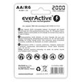 EverActive Silver Line EVHRL6-2000 Genopladelige AA-batterier 2000mAh - 2 stk.