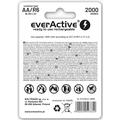 EverActive Silver Line EVHRL6-2000 Genopladelige AA-batterier 2000mAh - 4 stk.