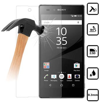 Sony Xperia Z5, Xperia Z5 Dual Skærmbeskyttelse Hærdet Glas - 0.3mm, 9H - Krystalklar