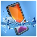 Extreme IP68 iPhone 13 Mini Magnetisk Vandtæt Cover - Sort