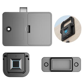 F007 Smart biometrisk fingeraftrykslås til skuffer