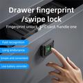 F007 Smart biometrisk fingeraftrykslås til skuffer
