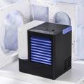 F10 TJ-101 Mini-klimaanlæg til skrivebordet med natlampe - Sort