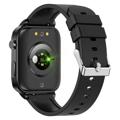 Multifunktionel Vandtæt Smartwatch F100 - Sportsrem - Sort