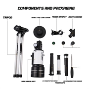 F30070M Astronomisk teleskop for begyndere