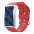 F360 Smart Band - puls, HRV, SpO2, søvnmåling, 44 sportsprogrammer - silikonearmbånd - rød