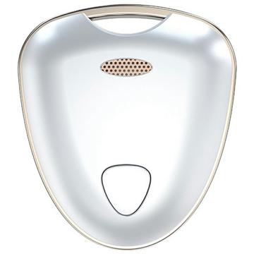 F4 Trådløs Smart Tag - vandtæt Bluetooth-bagagesporing og nøglelokalisering - hvid