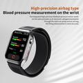 F520 Advanced Smartwatch med luftpumpe til måling af blodtryk - Sort