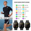 F520 Advanced Smartwatch med luftpumpe til måling af blodtryk - Sort