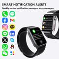 F520 Advanced Smartwatch med luftpumpe til måling af blodtryk - Sort