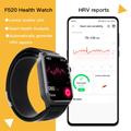 F520 Advanced Smartwatch med luftpumpe til måling af blodtryk - Sort