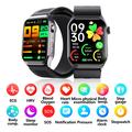 F520 Advanced Smartwatch med luftpumpe til måling af blodtryk - Sort