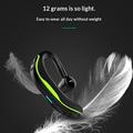 F600 Bluetooth-headset med ørekrog / trådløst headset - 18 timers taletid - sort