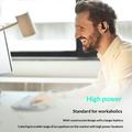F600 Bluetooth-headset med ørekrog / trådløst headset - 18 timers taletid - sort