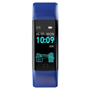 F71 Smart Armbånd / Fitness Tracker med blodtryksmåling - Blå