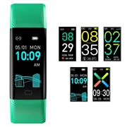 F71 Smart Armbånd / Fitness Tracker med blodtryksmåling - Grøn