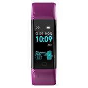F71 Smart Armbånd / Fitness Tracker med blodtryksmåling - Lilla