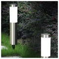 FDTwelve Vandafvisende LED Solcelle Havelampe - 56.5cm - Sølv