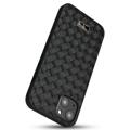 Fierre Shann iPhone 14 Dækket Cover - Woven Pattern