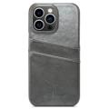 Fierre Shann iPhone 14 Pro Dækket Cover med Kortholder