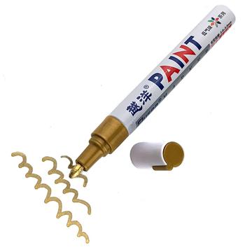 Flysea FS-110 Vandfast Tusch til Hobbybrug - Til Metal, Sten, Plast & Papir - Guld