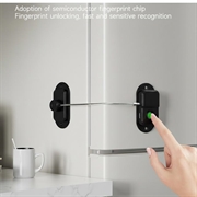 FQ25 Smart fingeraftrykslås med børnesikkerhed - Sort