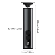 FR10 Bærbar elektrisk fodfil - 9 hastigheder