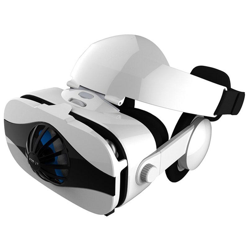 vulgaritet spansk heroisk Fiit VR 5F Virtual Reality 3D Briller med Høretelefoner - 4-6.3