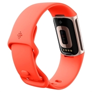 Fitbit Charge 6 Fitness Tracker - Koral / Champagne Guld