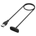 Fitbit Inspire 2/Ace 3 USB Ladekabel - 1m - Sort
