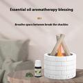 Ultralydsbefugter med flammeeffekt / aromaterapi-diffusor - 250ml