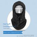 Fleece Balaclava / Balaclava til vinter og skiløb - Sort